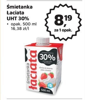 Odido Łaciata śmietanka 30 % 500 ml oferta