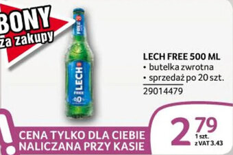 Selgros LECH FREE 500 ML oferta