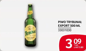 Selgros PIWO TRYBUNAŁ EXPORT 500 ML oferta