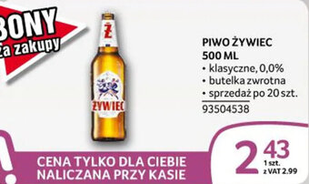Selgros PIWO ŻYWIEC 500 ML oferta