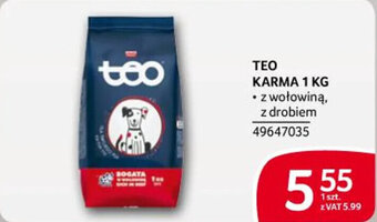 Selgros TEO KARMA 1 KG oferta