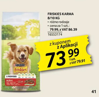 Selgros FRISKIES KARMA 8/10KG oferta