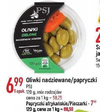 E.Leclerc Oliwki zielone nadziane serkiem psj oferta