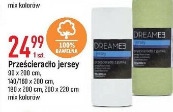 E.Leclerc Prześcieradło jersey 160 x 200 cm oferta