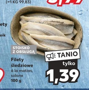 Kaufland Filety śledziowe oferta