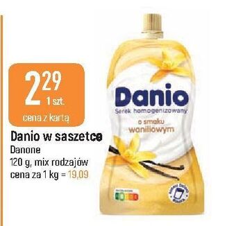 E.Leclerc Serek wanilia saszetka danone danio oferta