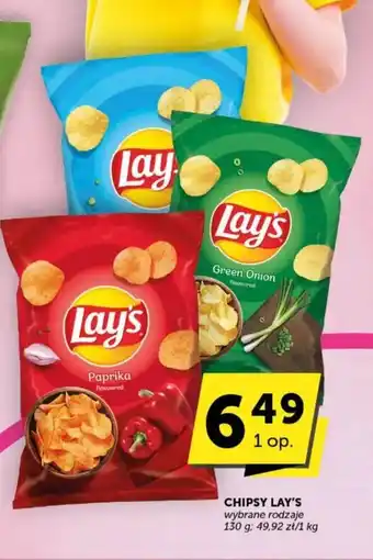 ABC CHIPSY LAY'S 130 g oferta