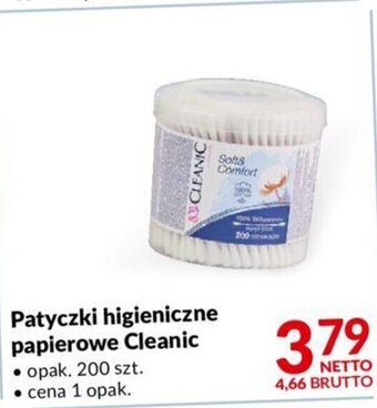 Makro Patyczki higieniczne papierowe Cleanic 200szt. oferta