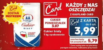 Kaufland DIAMANT Cukier biały 1kg oferta
