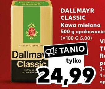 Kaufland DALLMAYR CLASSIC Kawa mielona 500g oferta