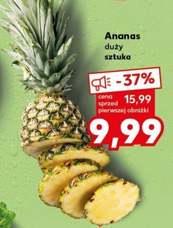 Kaufland Ananas duży sztuka oferta