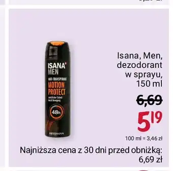 Rossmann Dezodorant motion protect oferta