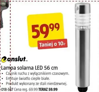 Jula Lampa solarna LED 56 cm oferta