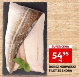 Auchan Dorsz norweski filet ze skórą oferta