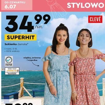 Biedronka Sukienka damska cleve oferta