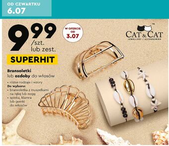 Biedronka Spinka do włosów cat&cat oferta