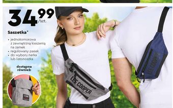 Biedronka Saszetka listonoszka lee cooper oferta