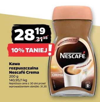 Netto Kawa nescafe crema oferta