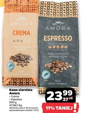 Netto Kawa amora crema oferta