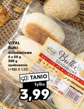 Kaufland Bułka śniadaniowa vital oferta