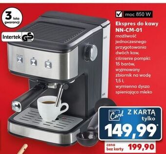 Kaufland Ekspres do kawy nn-cm-01 oferta