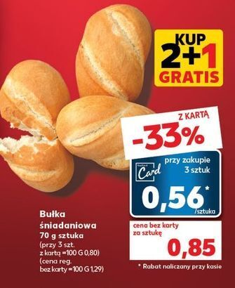 Kaufland Bułka śniadaniowa oferta
