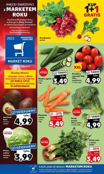 Kaufland Sałata lodowa oferta