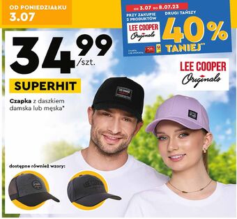 Biedronka Czapka damska lee cooper oferta