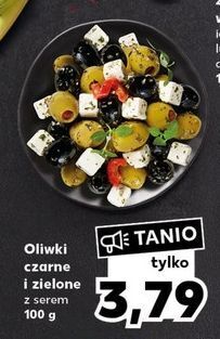 Kaufland Oliwki czarne z serem feta oferta