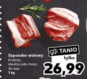 Kaufland Szponder wołowy oferta