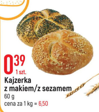 E.Leclerc Kajzerka z makiem/z sezamem 60g oferta
