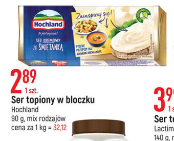 E.Leclerc Ser topiony w bloczku Hochland 90g oferta