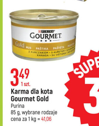 E.Leclerc Karma dla kota Gourmet Gold Purina 85g oferta