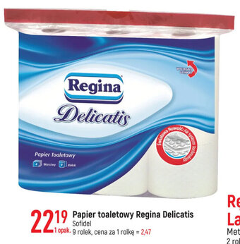E.Leclerc Papier toaletowy Regina Delicatis Sofidel 9 rolek oferta