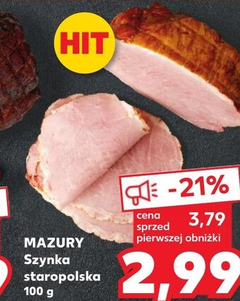 Kaufland Szynka mazury oferta