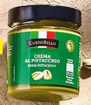 Biedronka Krem z pistacji gusto bello oferta