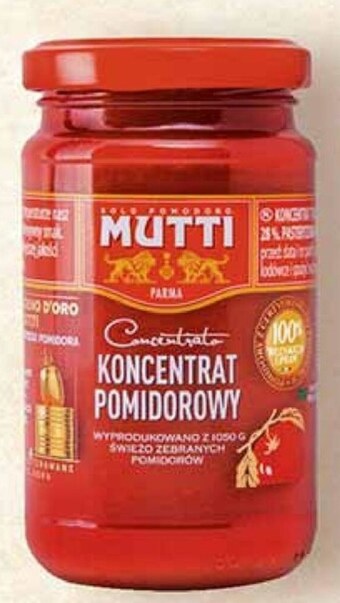 Biedronka Koncentrat pomidorowy mutti oferta