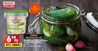 Biedronka Ogórki swojska chata oferta