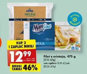 Biedronka Filet z mintaja, 475 g oferta