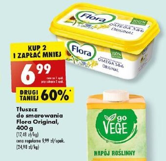 Biedronka Tłuszcz do smarowania Flora Original, 400 g oferta
