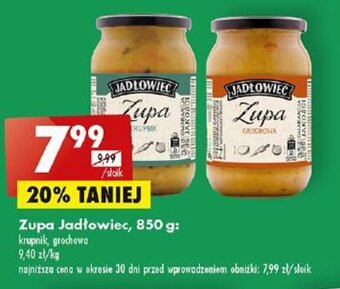 Biedronka Zupa Jadłowiec, 850 g oferta