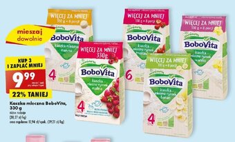 Biedronka Kaszka mleczna BoboVita, 330 g oferta