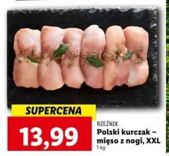 Lidl Polski kurczak - mięso z nogi, XXL 1 kg oferta