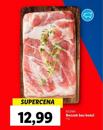 Lidl Boczek bez kości 1 kg oferta