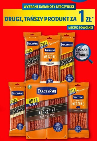 Lidl WYBRANE KABANOSY TARCZYŃSKI oferta
