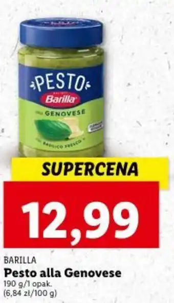 Lidl BARILLA Pesto alla Genovese 190 g oferta