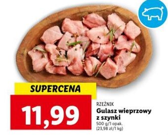 Lidl Gulasz wieprzowy z szynki 500 g oferta