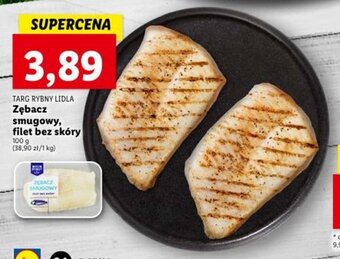 Lidl Zębacz smugowy, filet bez skóry 100 g oferta
