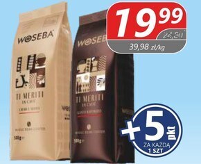 Społem Woseba ti meriti un caffè crema e aroma kawa palona ziarnista 500 g oferta