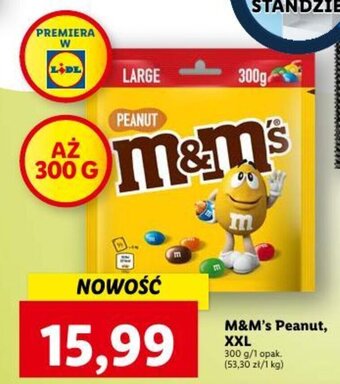 M&M's Peanut, XXL 300 g